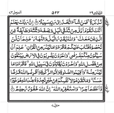 Surah Muzammil Pdf Read Online Download 7 Benefits