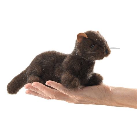 Mini Mink Finger Puppet Folkmanis