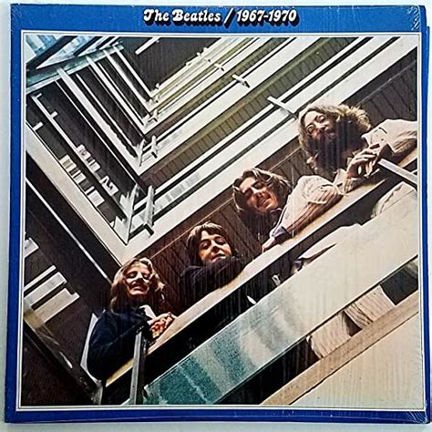 Beatles The Beatles 1967 1970 Blue Vinyl Music