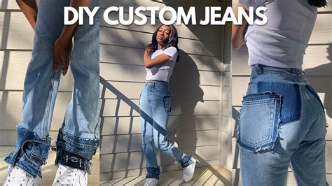 Diy Custom Stacked Jeans For 5 Denim Patchwork Tutorial Iamegypt