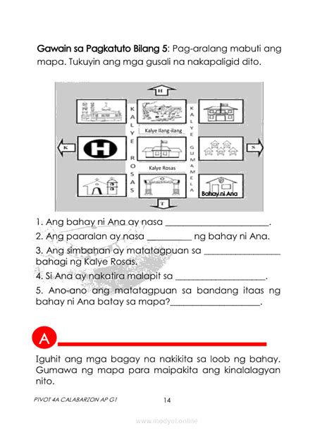 Araling Panlipunan 1 Module Quarter 4 Grade 1 Modules