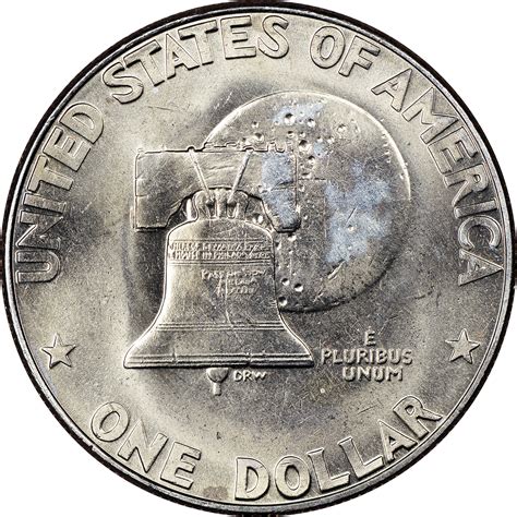 1776 1976 Type 1 Eisenhower Dollar Anacs Ms 64 2025817 Art