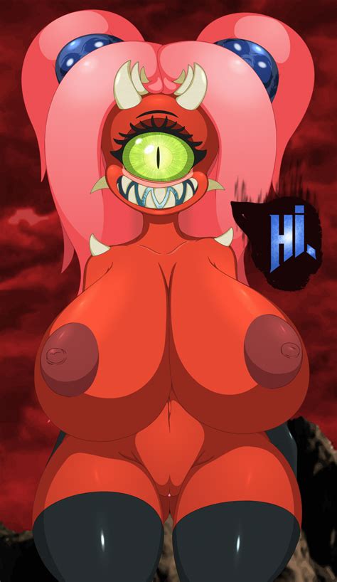 rule 34 1 eye 1girls 2017 ass visible through thighs big breasts breasts cacodemon doom