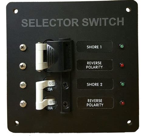 30a Marine Source Selection Circuit Breaker Panel Compare To Blue Sea