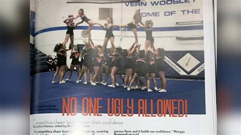 No One Ugly Allowed Oswego Cheerleading Yearbook Caption Draws Criticism Abc7 Chicago