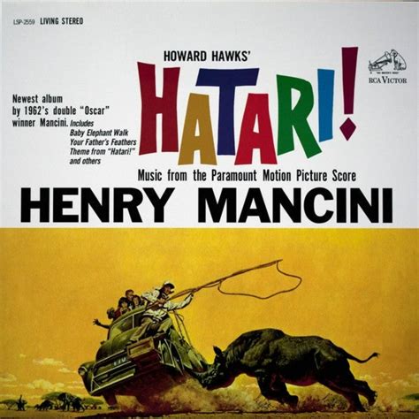 Henry Mancini Hatari Music From The Paramount Motion Picture Scor Audiosoundmusic