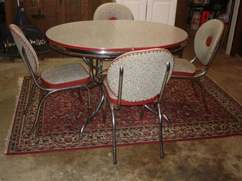Dining table with chairs 44. Pin on Retro Formica Kitchen Tables