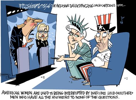 Cartoons Of The Day First Presidential Debate Between Hillary Clinton And Donald Trump
