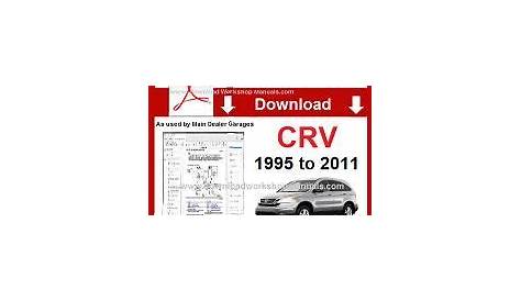 Honda CR-V Workshop Manual