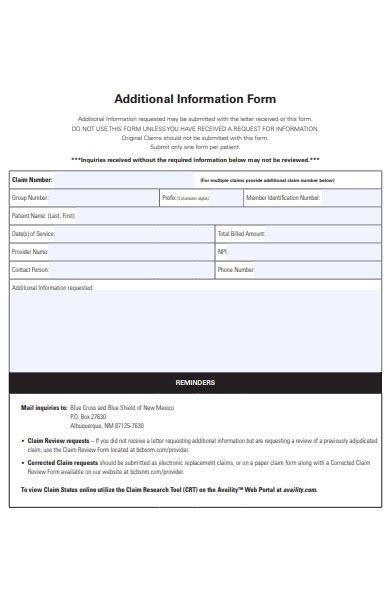 Or you've got a name and nothing more from linkedin? FREE 52+ Information Forms in PDF | MS Word | XLS