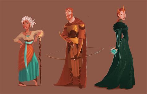 Character Designs By Matthoworth On Deviantart