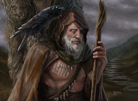 Artstation Odin The Allfather