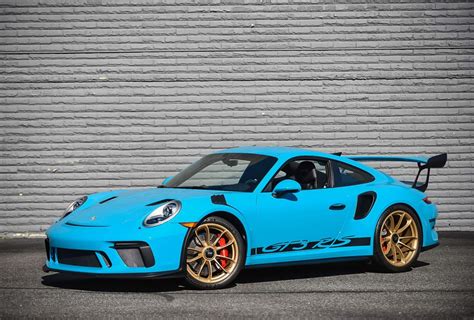 Discover Images Blue Porsche Gt Rs In Thptnganamst Edu Vn