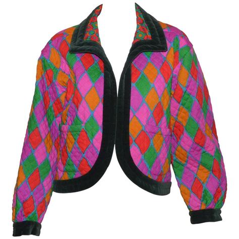 Vintage Yves Saint Laurent Ysl Reversable Jacket For Sale At 1stdibs