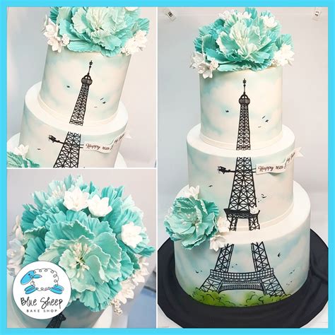 The family history of baking began in chrzanow, poland. Parisian Themed Sweet 16 Birthday Cake | Paris themed ...