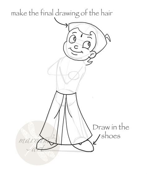 The Best Free Bheem Drawing Images Download From 115 Free Drawings Of