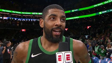 Kyrie Irving Postgame Interview Celtics Vs Thunder February 3 2019