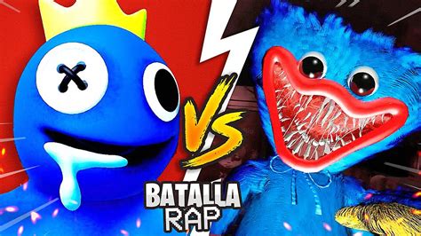 Quien Es Mejor 😱 Huggy Wuggy Vs Blue 😱 Batalla De Rap 🔴 Poppy