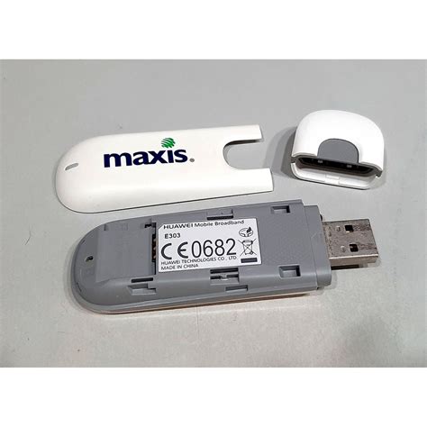 Maxis broadband hostless modem runs on the following operating systems: Huawei E303 Maxis broadband modem. Used. | Shopee Malaysia