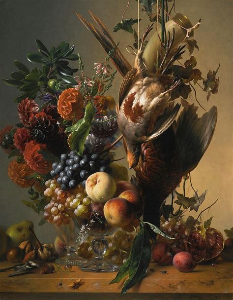 Dutch Still Life With Game And Fruit Painting By Hendrik Reekers Fine