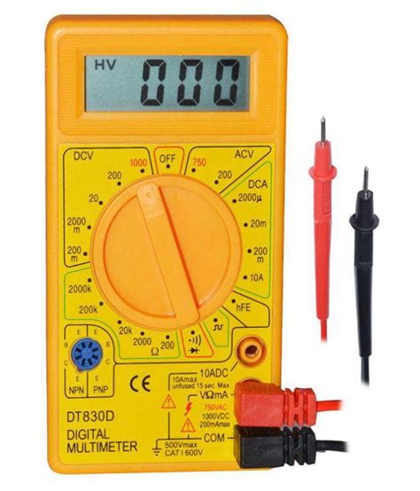 Buy Electric Testing Meter Digital Multimeter Online At Best Price In