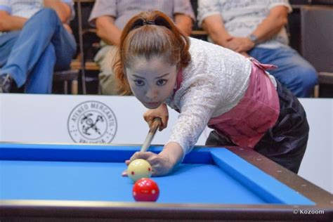 Carom Billiard Ayako Sakai Is Really Not Unknown In Billiards 3 Cushion