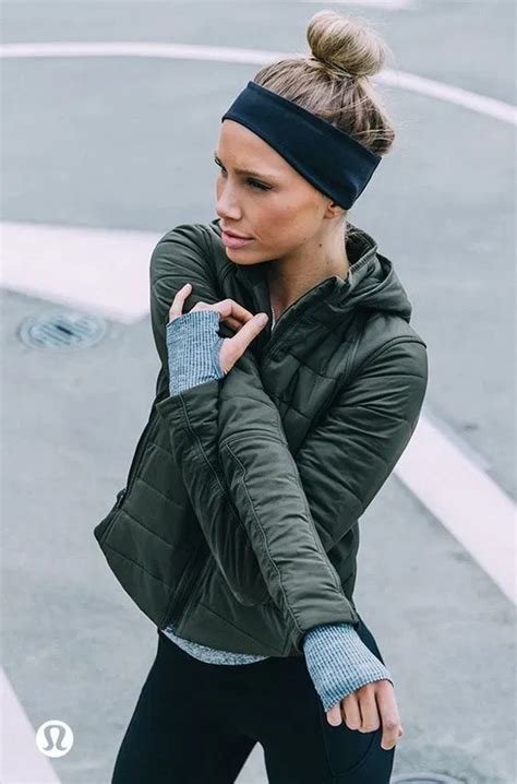 Sporty Winter Womens Workout Outfits Casual Gym Outfit For Women