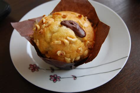 Delicious Hazelnut Choco Muffin