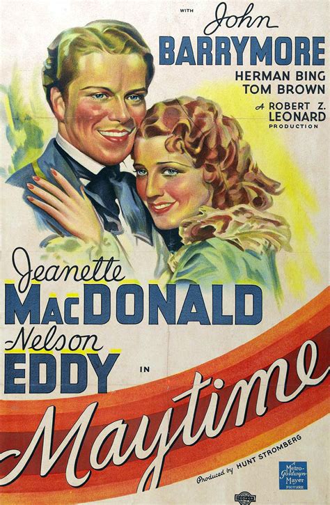 Maytime 1937 Jeanette Macdonald Nelson Eddy Jeanette Macdonald Classic Movie Posters