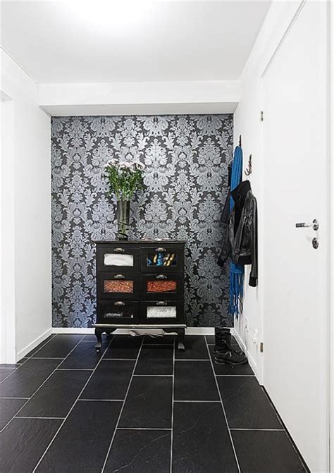 Apartment Interior Design That Combines Black And White
