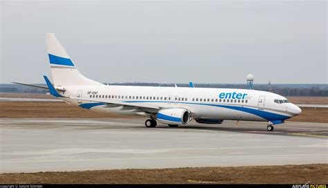 Sp Ent Enter Air Boeing 737 800 At Katowice Pyrzowice Photo Id