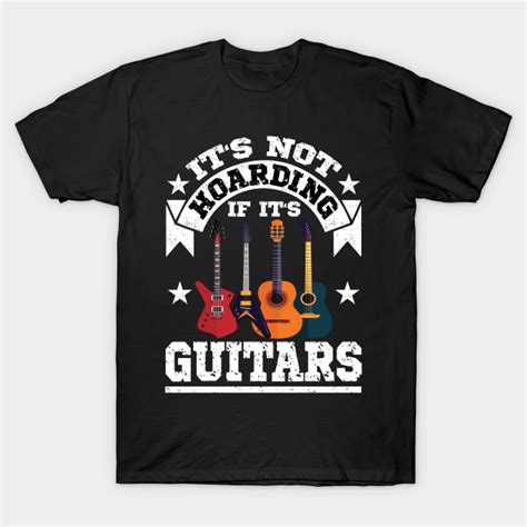 Funny Vintage Guitars Guitar Players Musicians Guitarists T Shirt