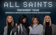 ALL SAINTS ANNOUNCE 'TESTAMENT' UK TOUR - Gigs And Tours News