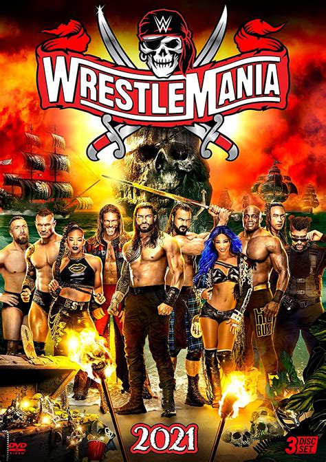 Amazon WWE WrestleMania 37 DVD WWE WWE WWE Drew McIntyre