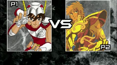 Pegasus Seiya Saint Seiya Vs Leo Aiolia Saint Seiya Legendary