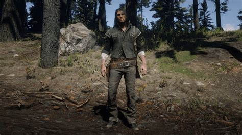 John Marston Cowboy Outfit Red Dead Redemption 2 Mod