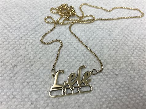 Custom Personalized Monogram And Name Plate Necklace Done In Nyc Lasercutz Nyc Fastest Laser