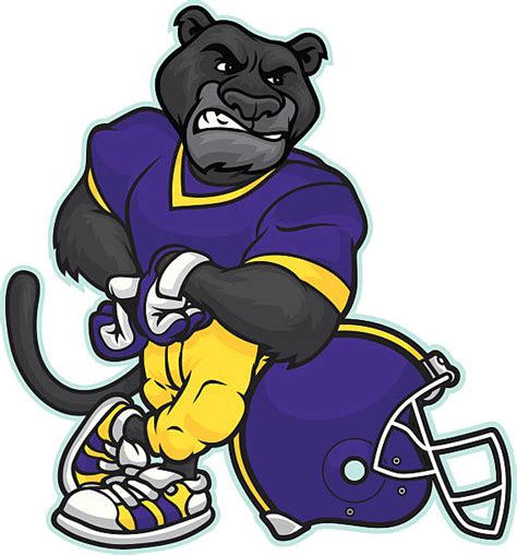 Panther Mascot Illustrations Royalty Free Vector Graphics And Clip Art