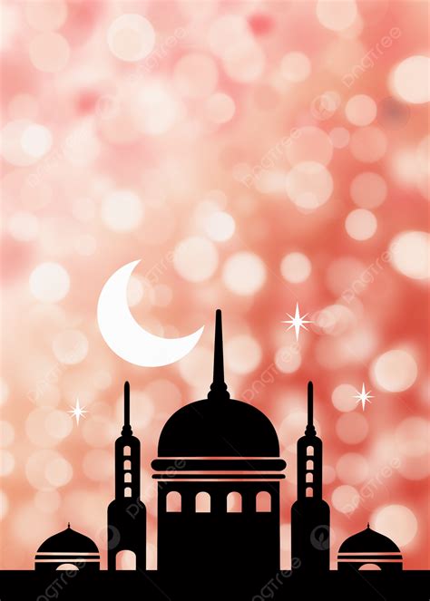 Background Masjid Hitam Islamic Ramadhan Efek Latar Belakang Hitam