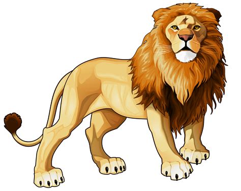 Cartoon Lion Clip Art Clipartbold Clipartix