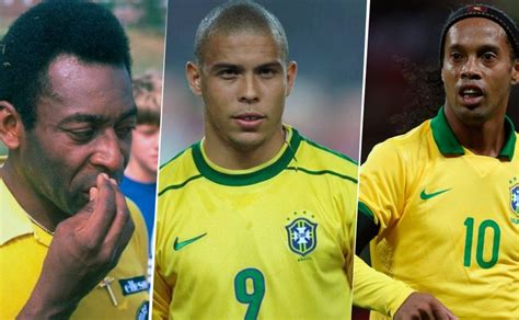 los mejores jugadores de la historia de la selección de brasil