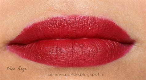 Lotus Ecostay Silky Matte Lip Crayon Wine Rage Review And Swatches