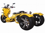 Buy 150cc Icebear Trike MADDOG Moped Scooter - PST150-19N - 3 wheeler ...
