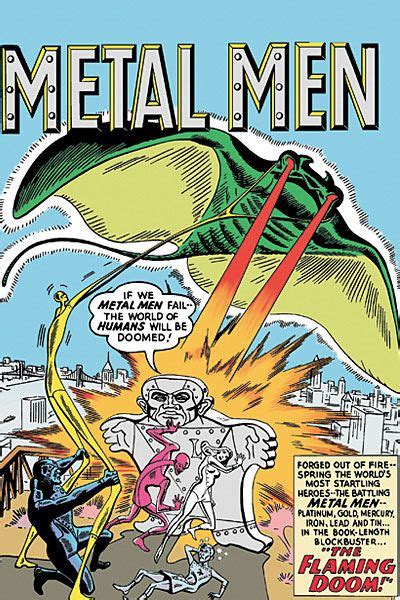 Showcase Presents Metal Men Vol 1 Comic Books Art Dc Comic Books