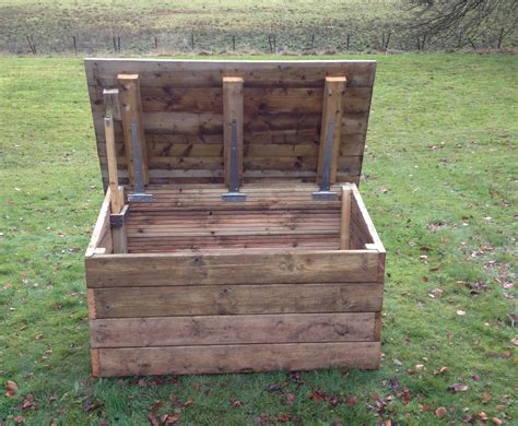 Outdoor Toy Box Wooden Storage Solutions For Schools And Nurseries Uk