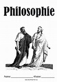 Philosophie Deckblatt | Deckblätter Philosophie ausdrucken