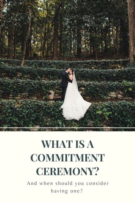What Is A Commitment Ceremony Everything You Need To Know In 2021 Commitment Ceremony