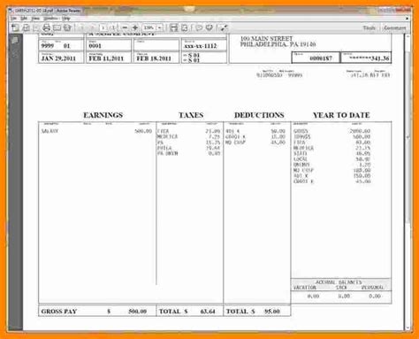 1099 Pay Stub Template Excel Letter Example Template