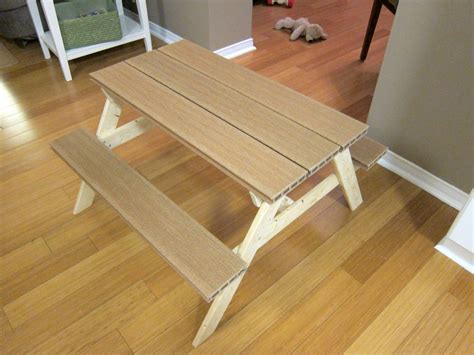 Compositeplastic Wood Preschool Picnic Table Ana White