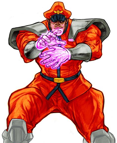 M Bison From Street Fighter Game Art Hq